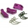 PURPLE HEAVY ALUMINIUM CLUTCH SHOE (inc 1.0 & 1.1mm springs)