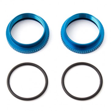 RC8B3/3.1 SHOCK SPRING COLLARS 20MM (2)