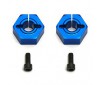 12MM ALUM. CLAMPING WHEEL HEX SC10 FRONT