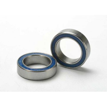 Ball bearings, blue rubber sealed (10x15x4mm) (2)