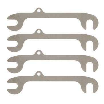 RC12R6 FRONT RIDE HEIGHT SHIMS - STEEL 0.25MM