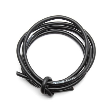 PRO SILICONE WIRE 12AWG BLACK (1m)