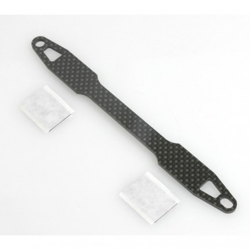 C/F LiPo Strap with adhesive pads - CAT SX