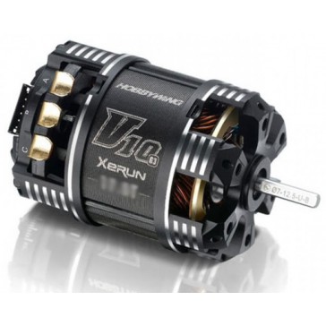 Xerun V10 Brushless Motor G3 4800kV (2s) 7T Sensored for 1:10