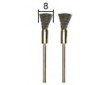 DISC..PROXXON 2 brosse acier pinceau