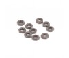 M3 Steel 1/2 Nut - Black - pk10