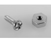 1mm x 3mm Machine Screw and Nut