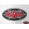 DISC.. Monster Size Logo Decal (Red)