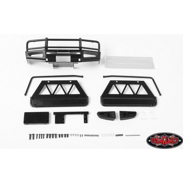 Trifecta Front Bumper, Sliders and Side Bars for Land Cruise