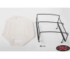 Bed Soft Top w/Cage for Land Cruiser LC70 (White)