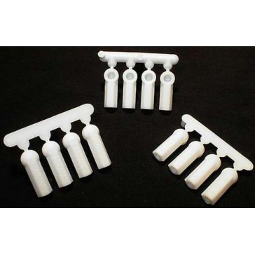 DISC.. HEAVY DUTY ROD ENDS (12) WHITE