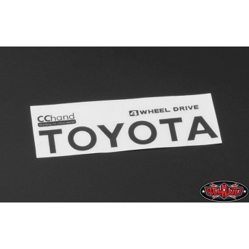Metal Rear Emblem for TF2 Mojave Body (Black)