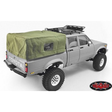 Bed Soft Top w/Cage for Mojave II Four Door (Green)