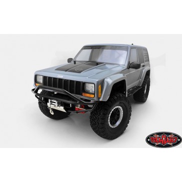 Krabs Front Bumper for Axial SCX10 II XJ (Black)