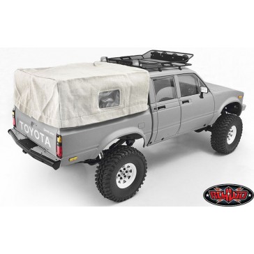 Bed Soft Top w/Cage for Mojave II Four Door (White)