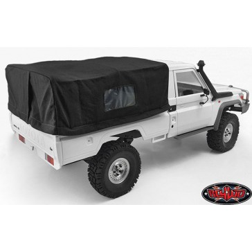 Bed Soft Top w/Cage for Land Cruiser LC70 (Black)