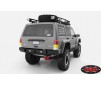 Solid Rear Bumper w/Lights for Axial SCX10 II XJ (Black)