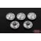 DISC.. Wheel Covers w/Detail for RC4WD G2 Cruiser (5x)
