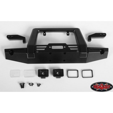 Pawn Metal Front Bumper w/Lights for Traxxas TRX-4