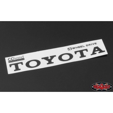 Metal Vintage Rear Emblem for TF2 Mojave Body (Black)