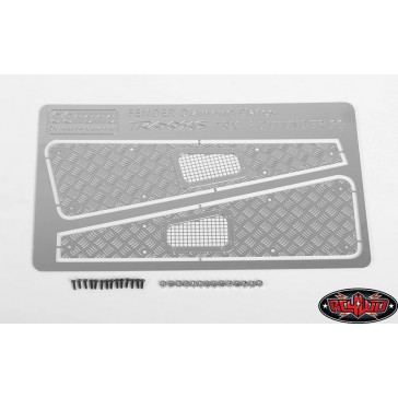 Diamond Plate Fender Covers for Traxxas TRX-4