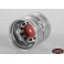 DISC.. Boulder Semi Truck Rear Wheels with Cone Hub (Red) (2)