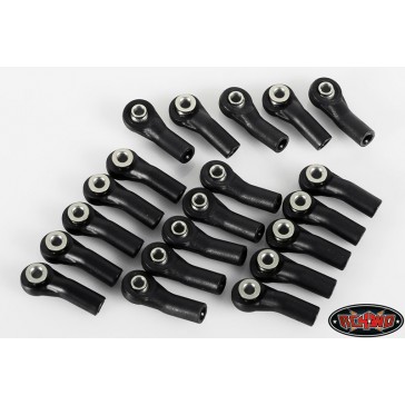 M3 Plastic Bent Rod Ends w/ Axial Width Balls (20x)