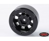 Raceline Monster 1.9 Beadlock Wheels (Black/Silver)