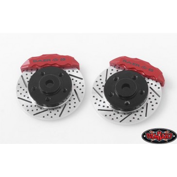 Baer Brake Systems Rotor and Caliper Set for 1.9 5Lug