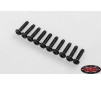 Button Head Self Tapping Screws M3 X 12mm (Black)