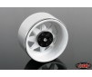 6 Lug Wagon 2.2 Steel Stamped Beadlock Wheels (White)