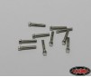 Miniature Scale Hex Bolts  (M2 x 10mm) (Silver)