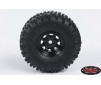 Stamped Steel 1.55 Stock Black Beadlock Wheel