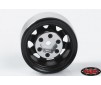 Stamped Steel 1.55 Stock Black Beadlock Wheel