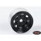 Stamped Steel 1.55 Stock Black Beadlock Wheel