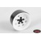 5 Lug Wagon 1.9 Single Steel Stamped Beadlock Wheel (White)