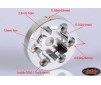 OEM Steel 1.9 Stock Beadlock Wheel Hexes