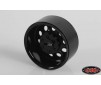 Pro10 1.9 Steel Stamped Beadlock Wheel (Black)