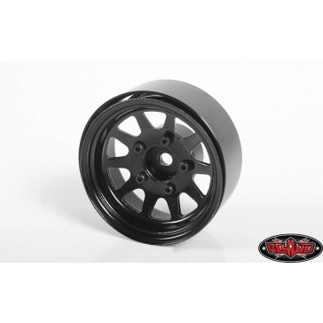OEM Stamped Steel 1.55 Beadlock Wheels (Black)