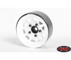 OEM Stamped Steel 1.55 Beadlock Wheels (White)