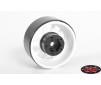 OEM Stamped Steel 1.55 Beadlock Wheels (White)