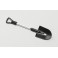 DISC.. Boulder Metal Scale Shovel with D-Grip (Black)