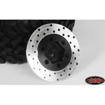 1.9/2.2 6 Lug Steel Wheel Hex Hub with Brake Rotor