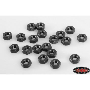 Regular M3 Black Nuts (20)