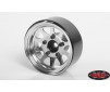 OEM Stamped Steel 1.55 Beadlock Wheels (Chrome)