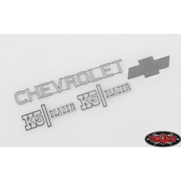 Chevrolet Blazer Metal Emblem Set