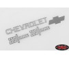 Chevrolet Blazer Metal Emblem Set