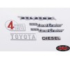 Cruiser Body Emblem Set