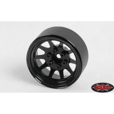 OEM Stamped Steel 1.9 Beadlock Wheels (Black)