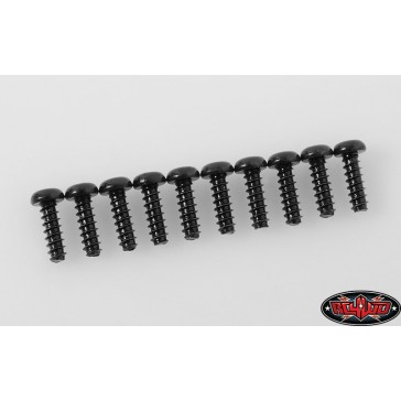 Button Head Self Tapping Screws M2.5 X 8mm (Black)